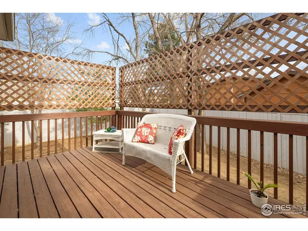 a view of deck with patio