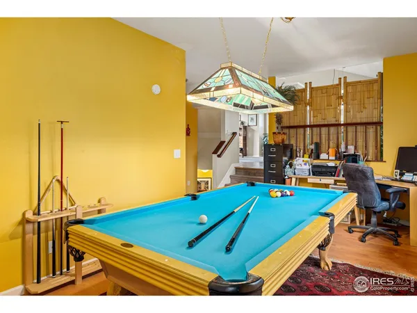 a room with musical instruments