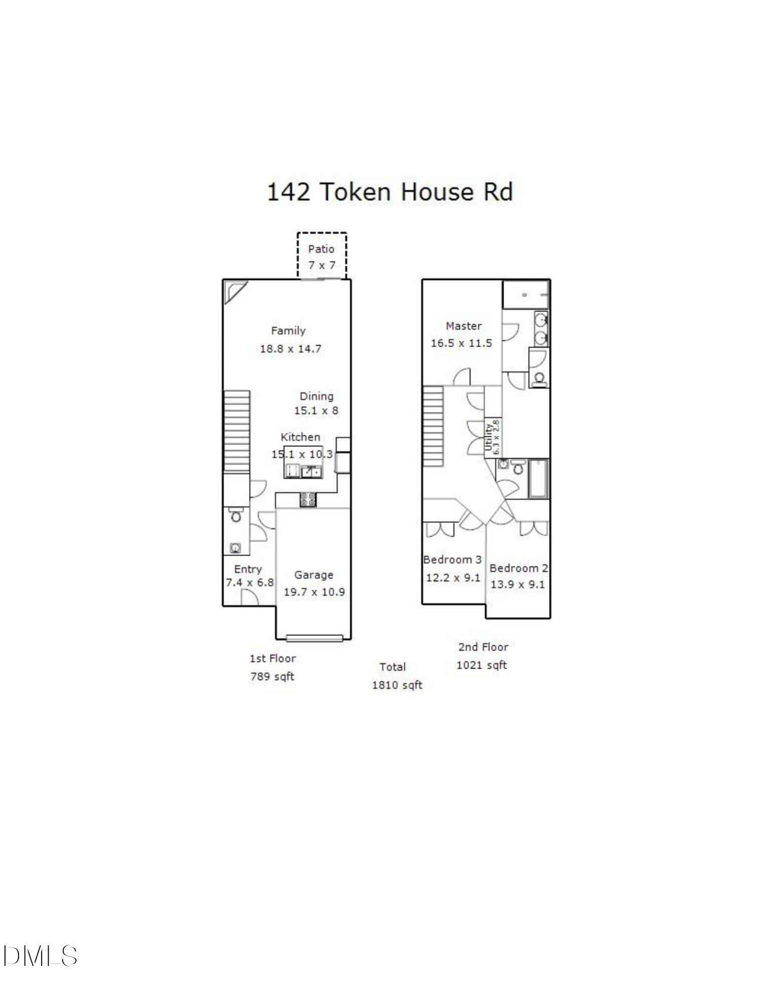 142 Token House Road Durham, NC 27703 - Photo 27 of 27 Floorplan_142 Token House-1