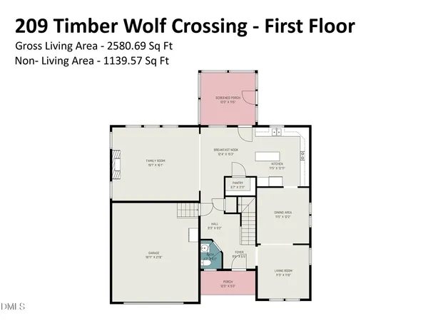 $475,000 | 209 Timber Wolf Crossing, Garner, NC 27529