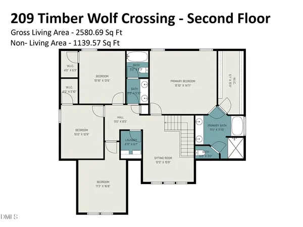 $475,000 | 209 Timber Wolf Crossing, Garner, NC 27529