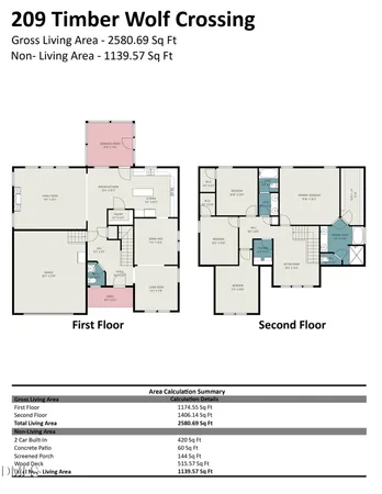 $475,000 | 209 Timber Wolf Crossing, Garner, NC 27529