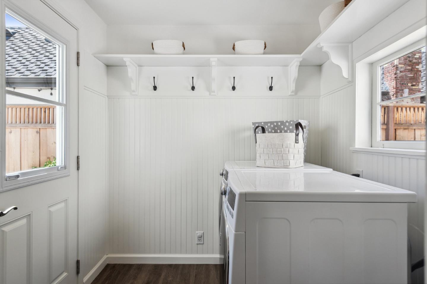 321 Bloomfield Road Burlingame, CA 94010 - Photo 20 of 45 a utility room with dryer and washer