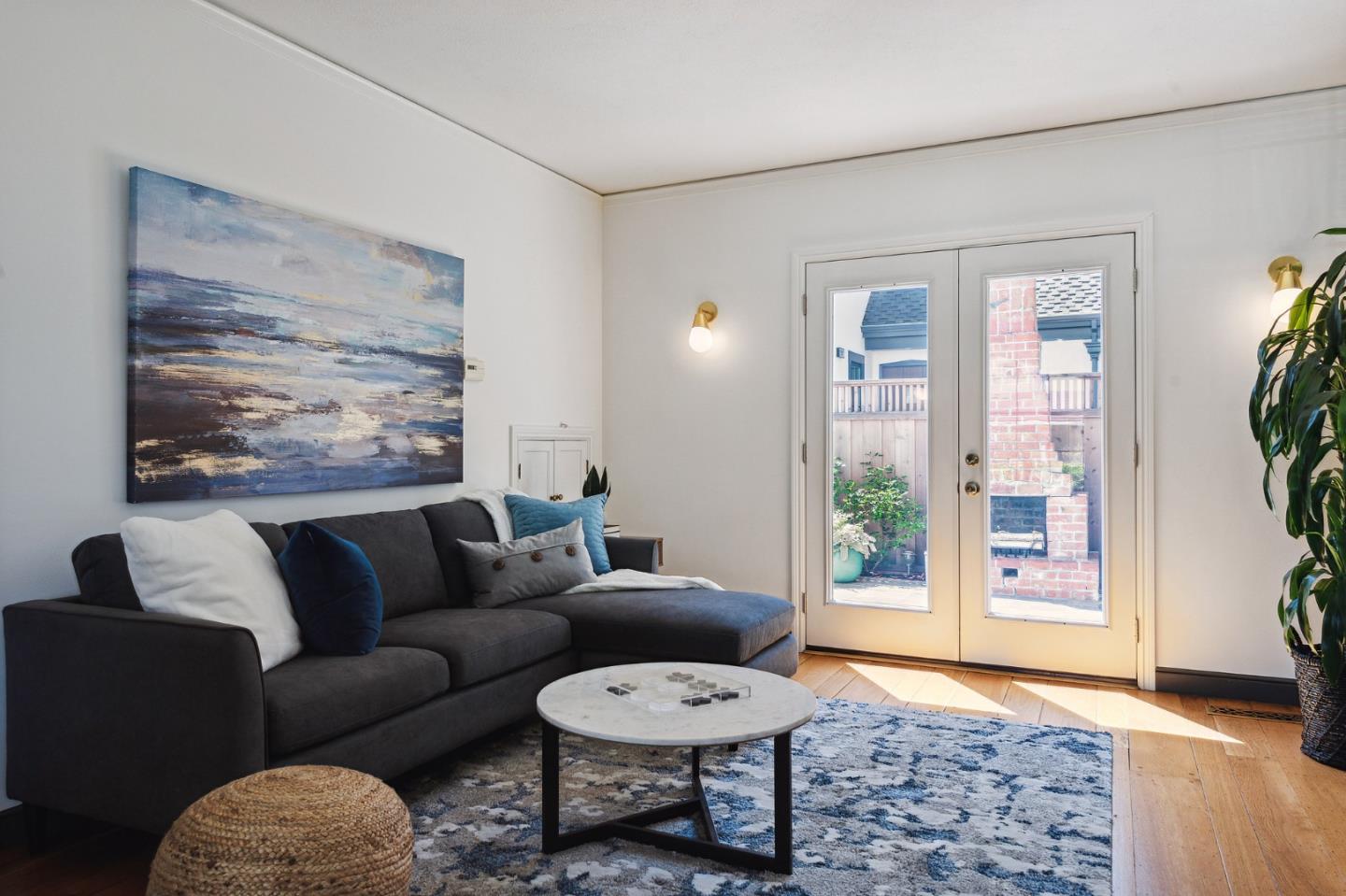 321 Bloomfield Road Burlingame, CA 94010 - Photo 7 of 45 a living room with furniture and a large window