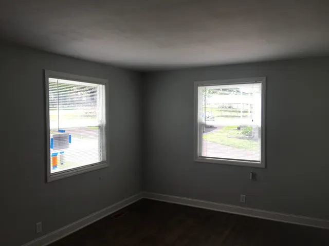 a small space with a window