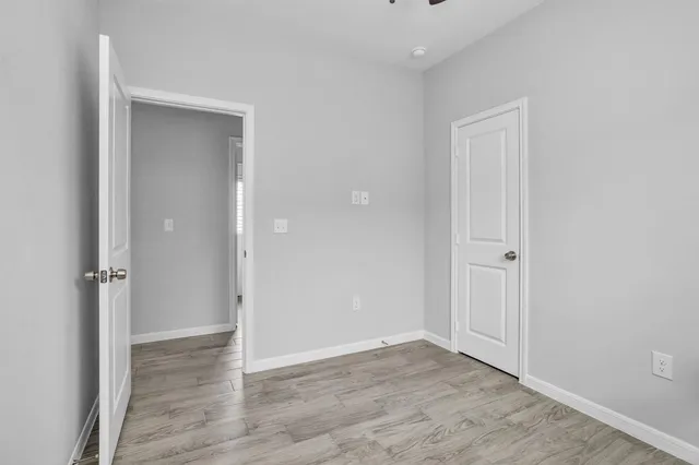 wooden floor in an empty room