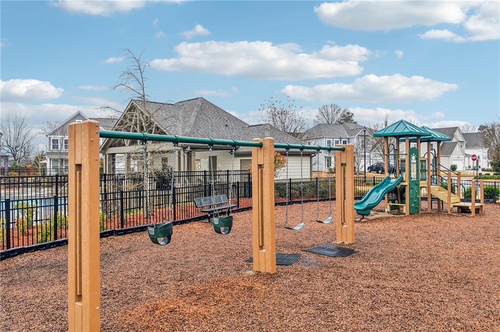 177 Treeline Trail Canton, GA 30115 - Photo 63 of 66 a view of a house with a backyard and a sink