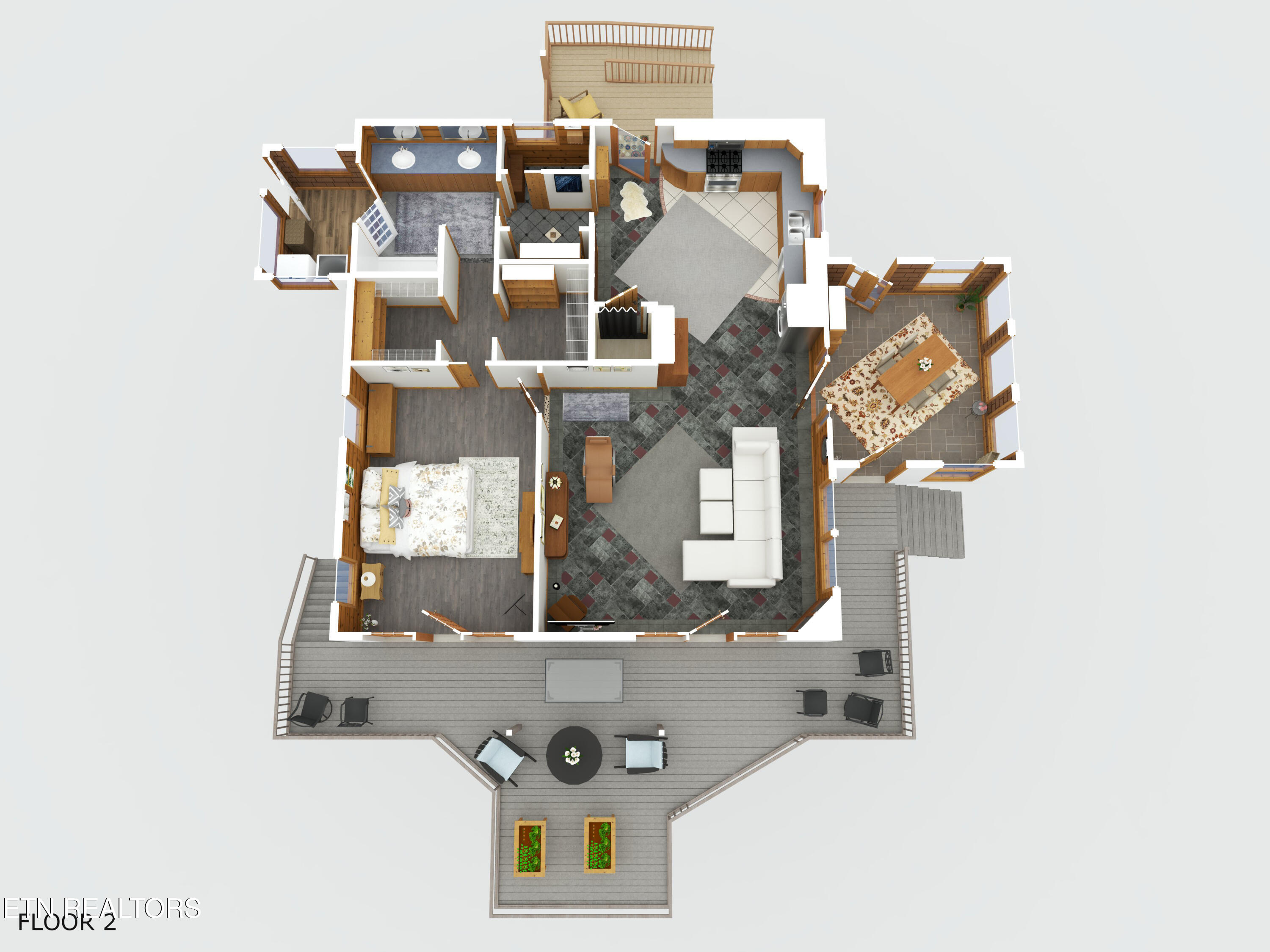 3560 Old Lowes Ferry Road Louisville, TN 37777 - Photo 58 of 60 2nd_floor_3560_old_lowes_ferry_road_loui