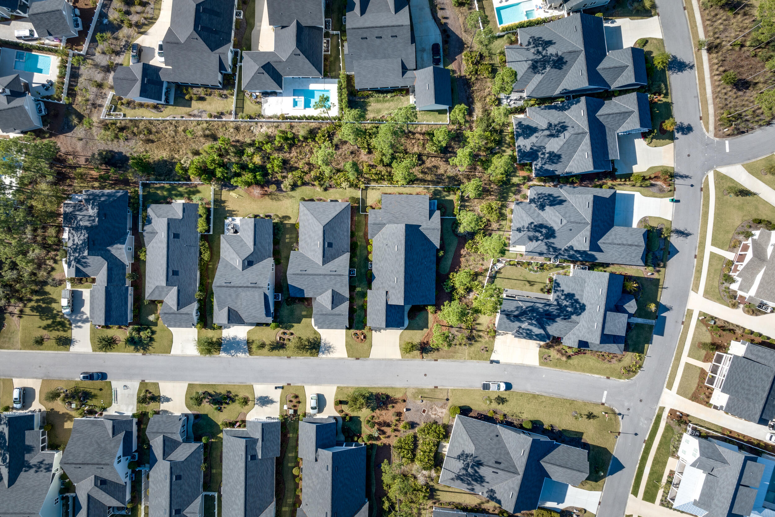 129 Firefly Way, Unit LOT 75 Watersound, FL 32461 - Photo 27 of 56 a aerial view of multi story residential apartment building