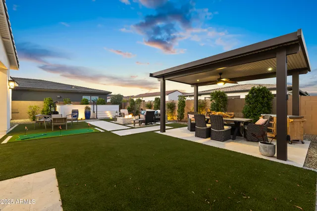 a view of a city with a mountain