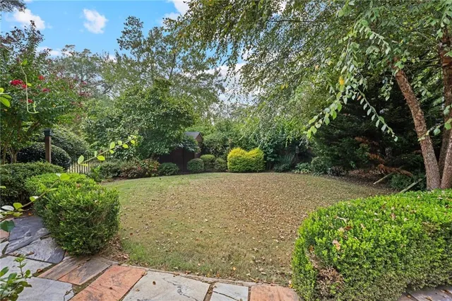 a view of outdoor space and yard