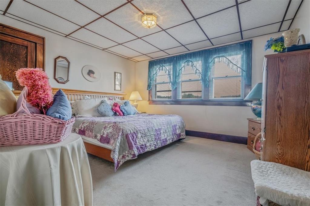 306 Meadow Avenue Charleroi, PA 15022 - Photo 17 of 36 a bedroom with a bed and window