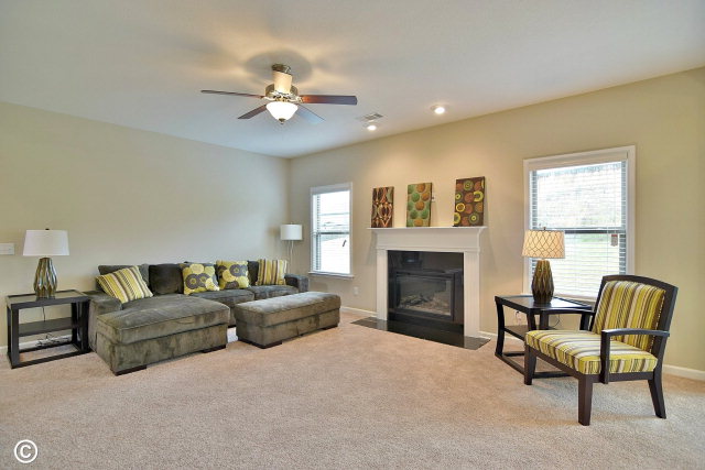 2510 Ridgewood Way Phenix City, undefined 36870 - Photo 3 of 20 a living room with furniture and a fireplace