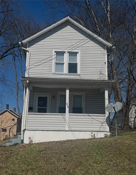 415 Meek Street Sharon, PA 16146 - Photo 1 of 3 a house that has a window in front of it