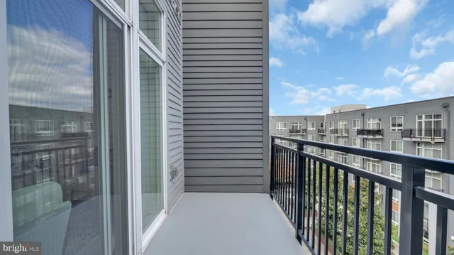 a city view from balcony