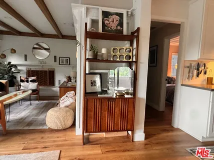 a view of a living room