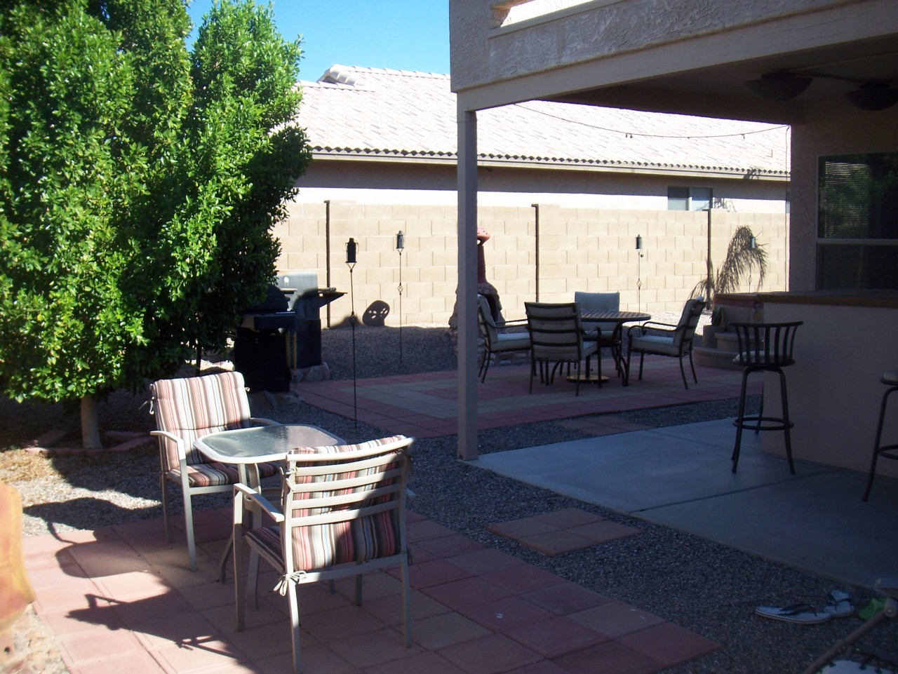 3871 South Chaparral Road Apache Junction, AZ 85119 - Photo 10 of 14 COVERED & UNCOVERED PATIOS