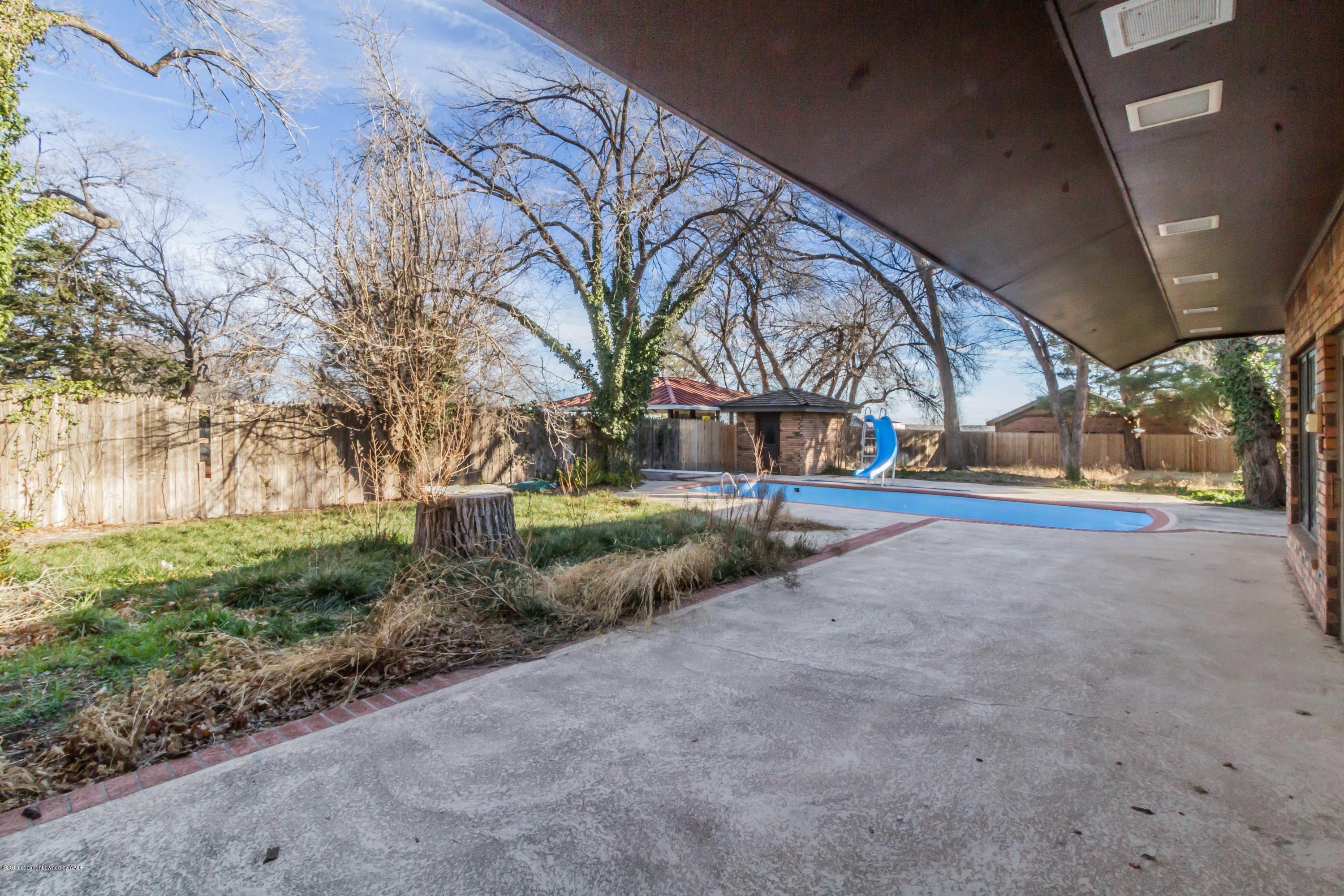 6801 Green Haven Road Amarillo, TX 79110 - Photo 64 of 65 a view of road with large trees