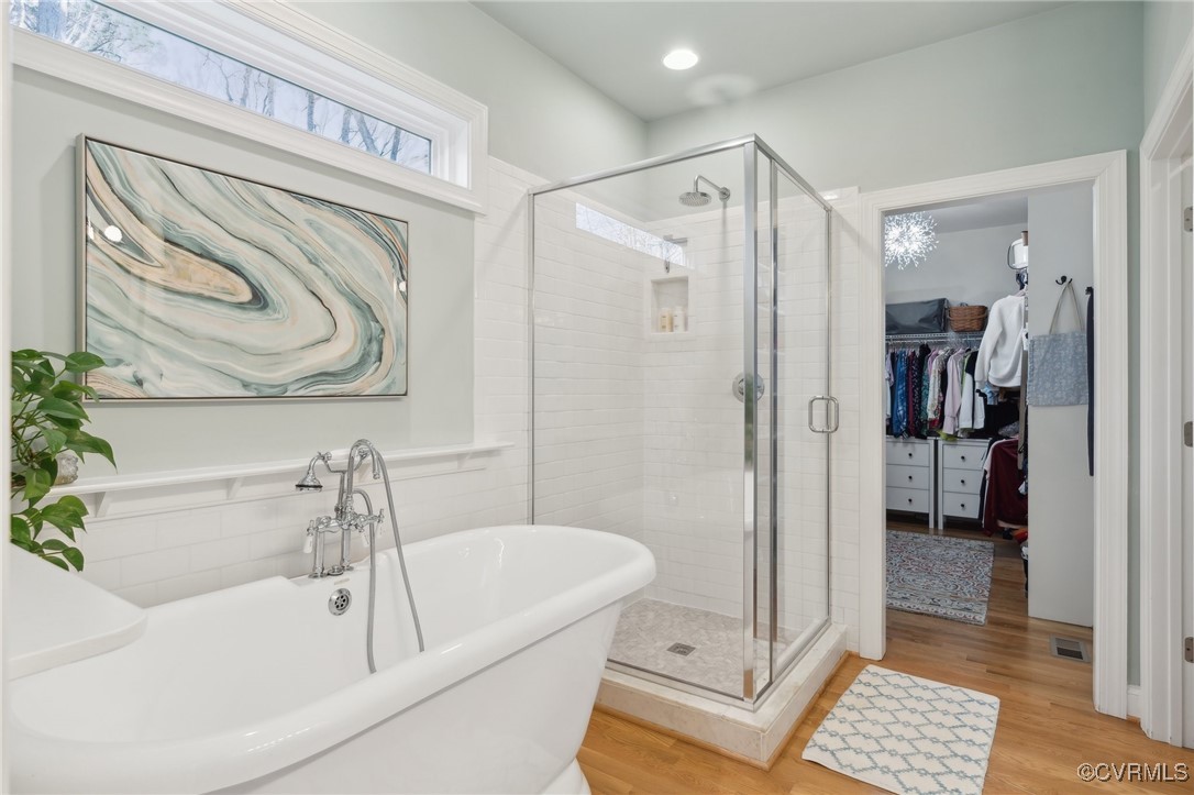 13279 Hanover Courthouse Road Hanover, VA 23069 - Photo 22 of 50 Bathroom with a soaking tub, a spacious closet, wo
