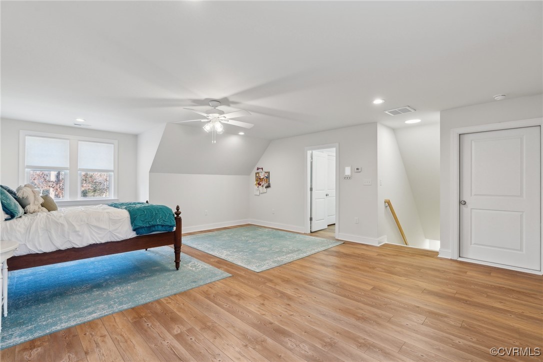 13279 Hanover Courthouse Road Hanover, VA 23069 - Photo 38 of 50 Bedroom with visible vents, baseboards, vaulted ce