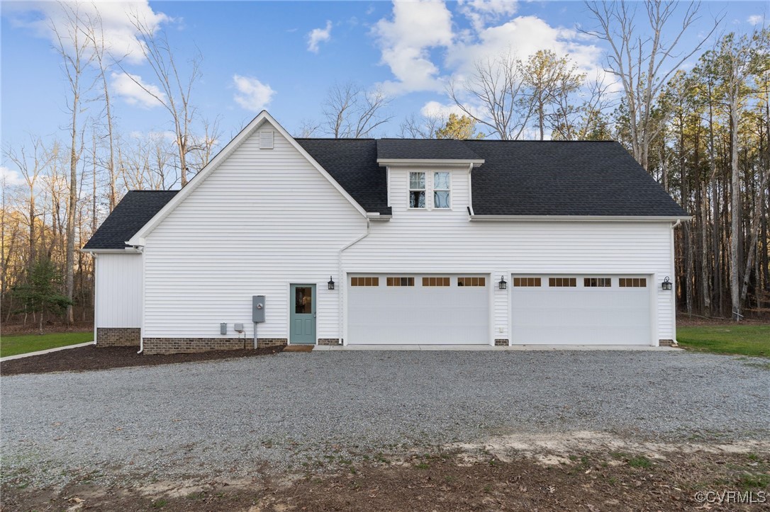 13279 Hanover Courthouse Road Hanover, VA 23069 - Photo 48 of 50 View of side of home with driveway and roof with s