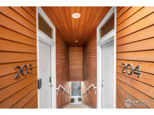 a view of a door and an outdoor space