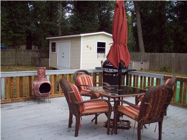 4714 Shell Road Milton, FL 32583 - Photo 14 of 22 Deck and workshop