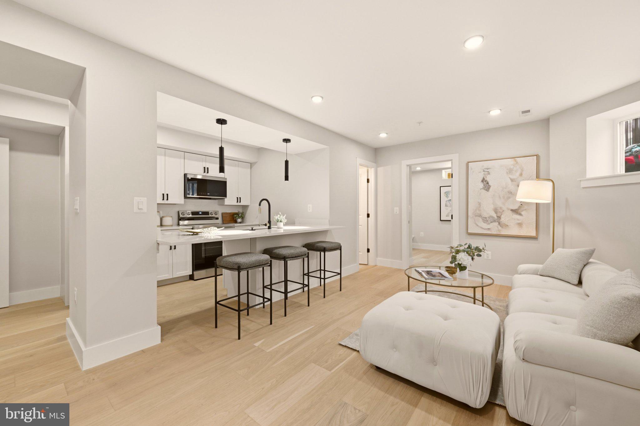 724 Rock Creek Church Road Northwest, Unit B Washington, DC 20010 - Photo 1 of 18 Modern elegance in a bright space.