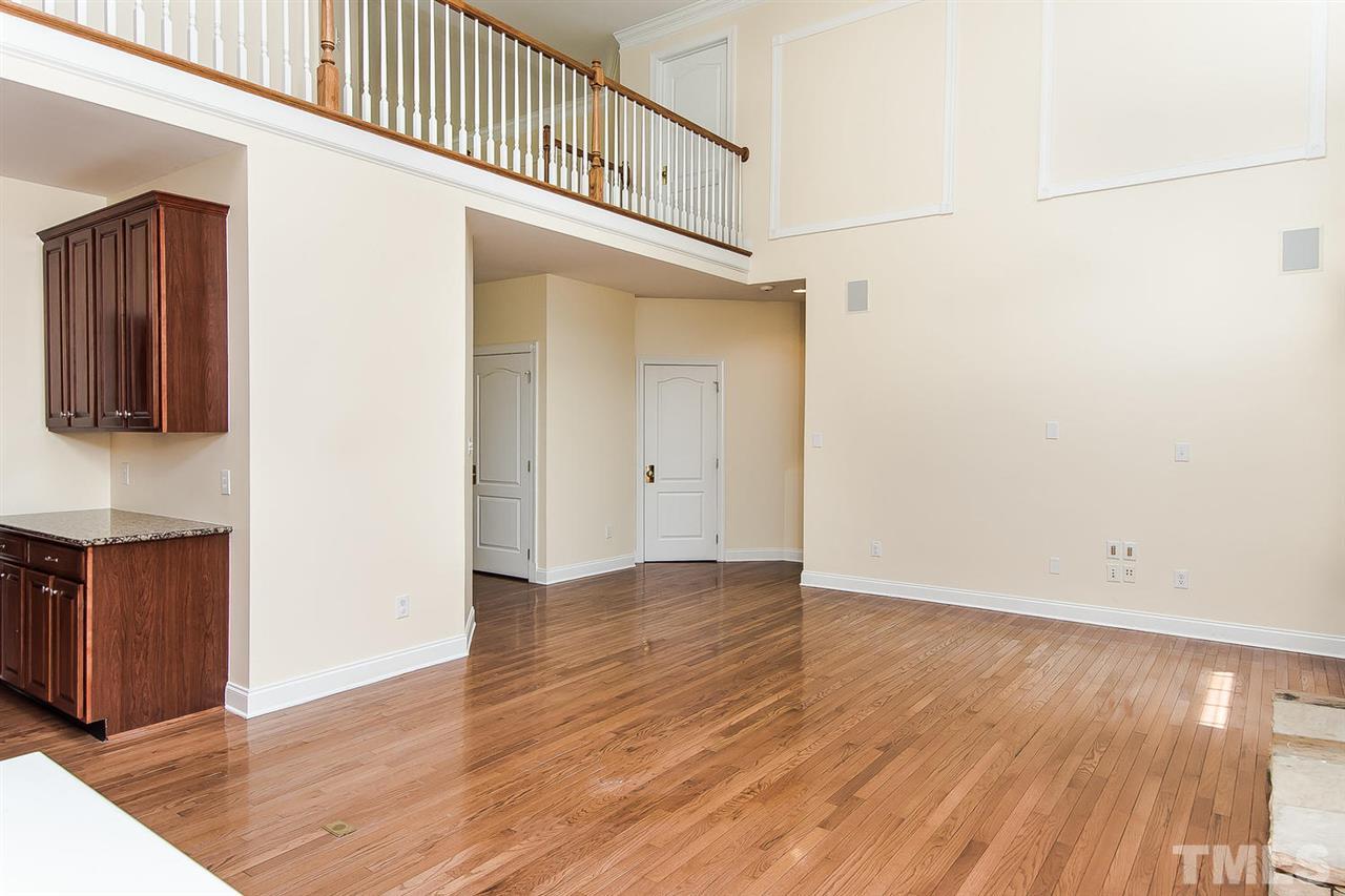 9001 Winged Thistle Court Raleigh, NC 27617 - Photo 8 of 25 a view of an entryway with wooden floor