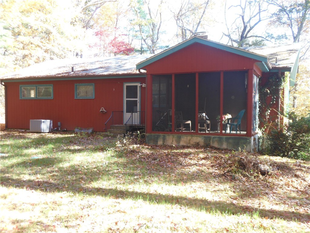 1483 Chopmist Hill Road Scituate, RI 02857 - Photo 5 of 31 EXTERIOR REAR W/SCREENED PORCH