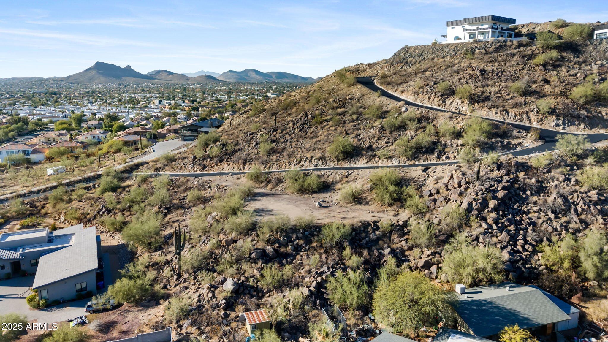 18908 North 22nd Street Phoenix, AZ 85024 - Photo 2 of 19 an aerial view of a house with a mountain