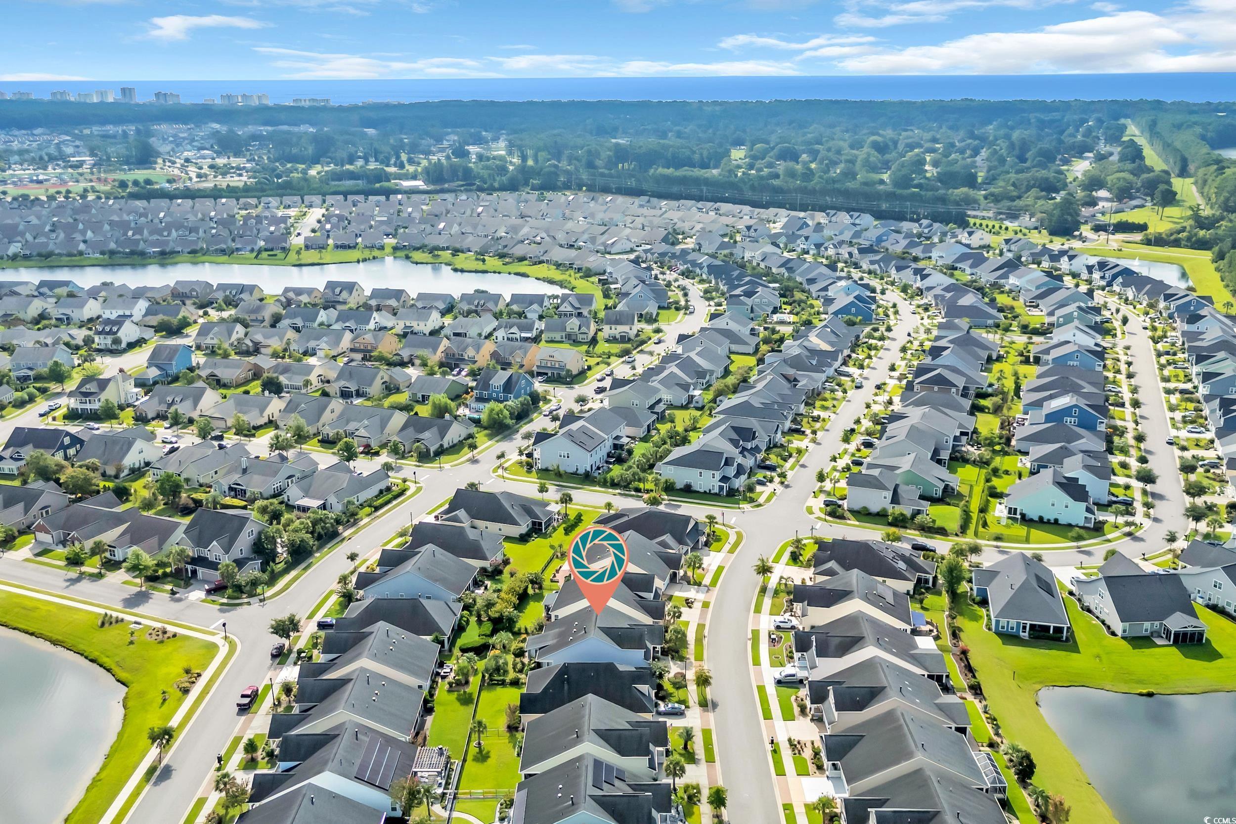 1464 Culbertson Avenue Myrtle Beach, SC 29577 - Photo 32 of 40 Aerial view of a large body of water