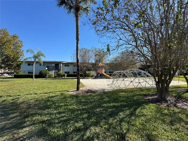 a view of a green field