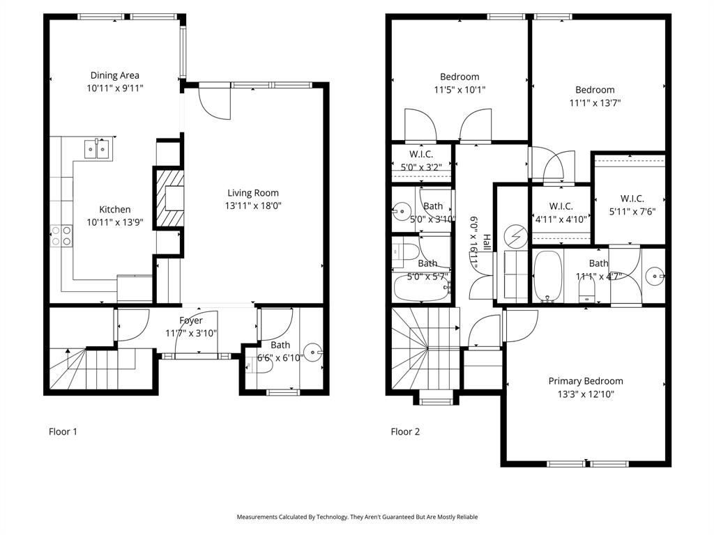 148 Cobblestone Row Denton, TX 76207 - Photo 33 of 33 Floor Plan