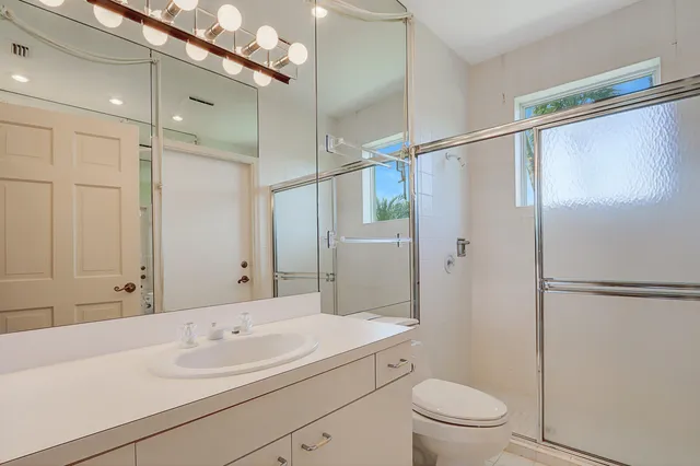 a view of a backyard with garden