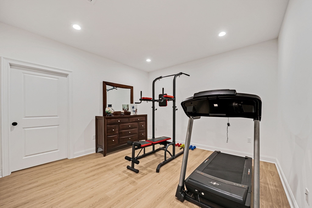 17 Sunrise Terrace Needham, MA 02492 - Photo 36 of 42 a view of a room with gym equipment