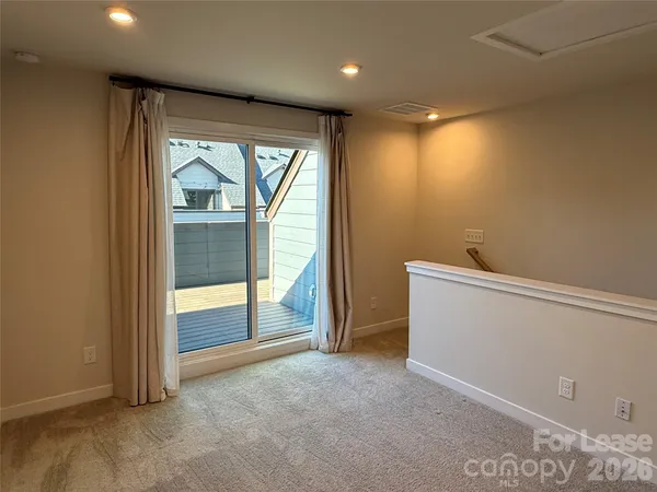 wooden floor and cabinet in a room
