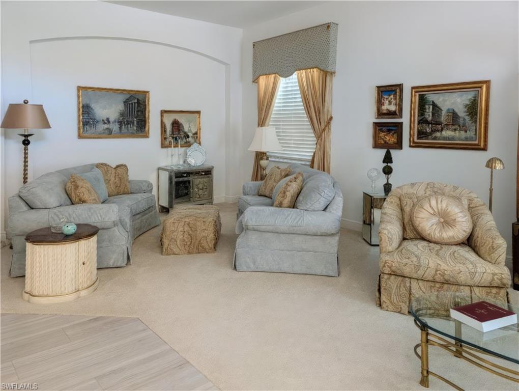 5758 Lago Villaggio Way Naples, FL 34104 - Photo 10 of 42 View of living room