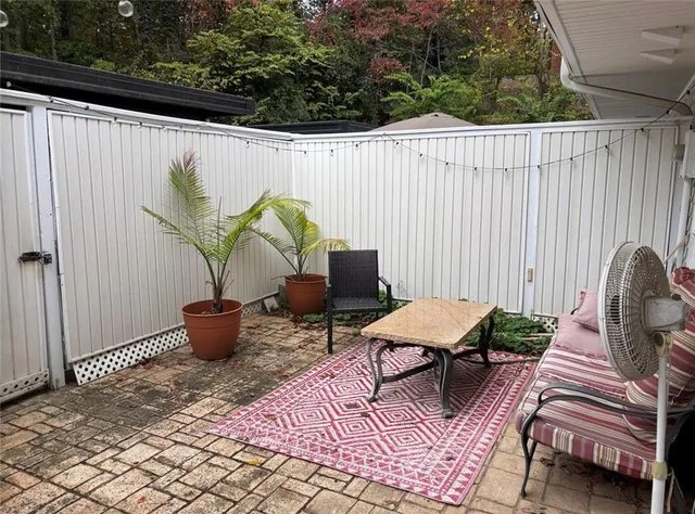 a view of entrance of the building