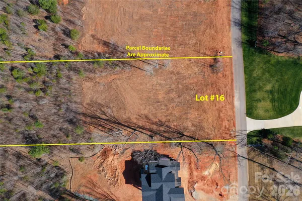 a view of a sign on a street