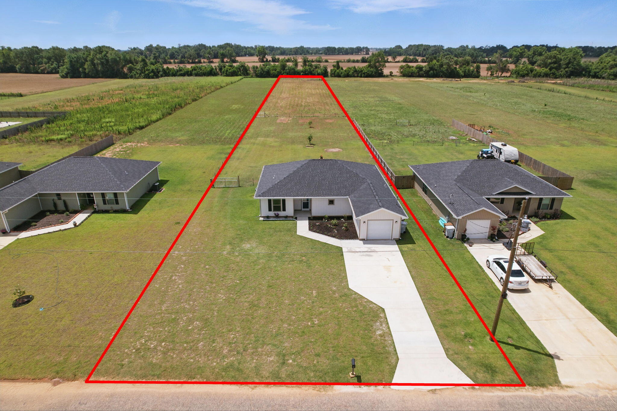 3541 Godwin Road Jay, FL 32565 - Photo 2 of 28 swimming pool view with a lake view