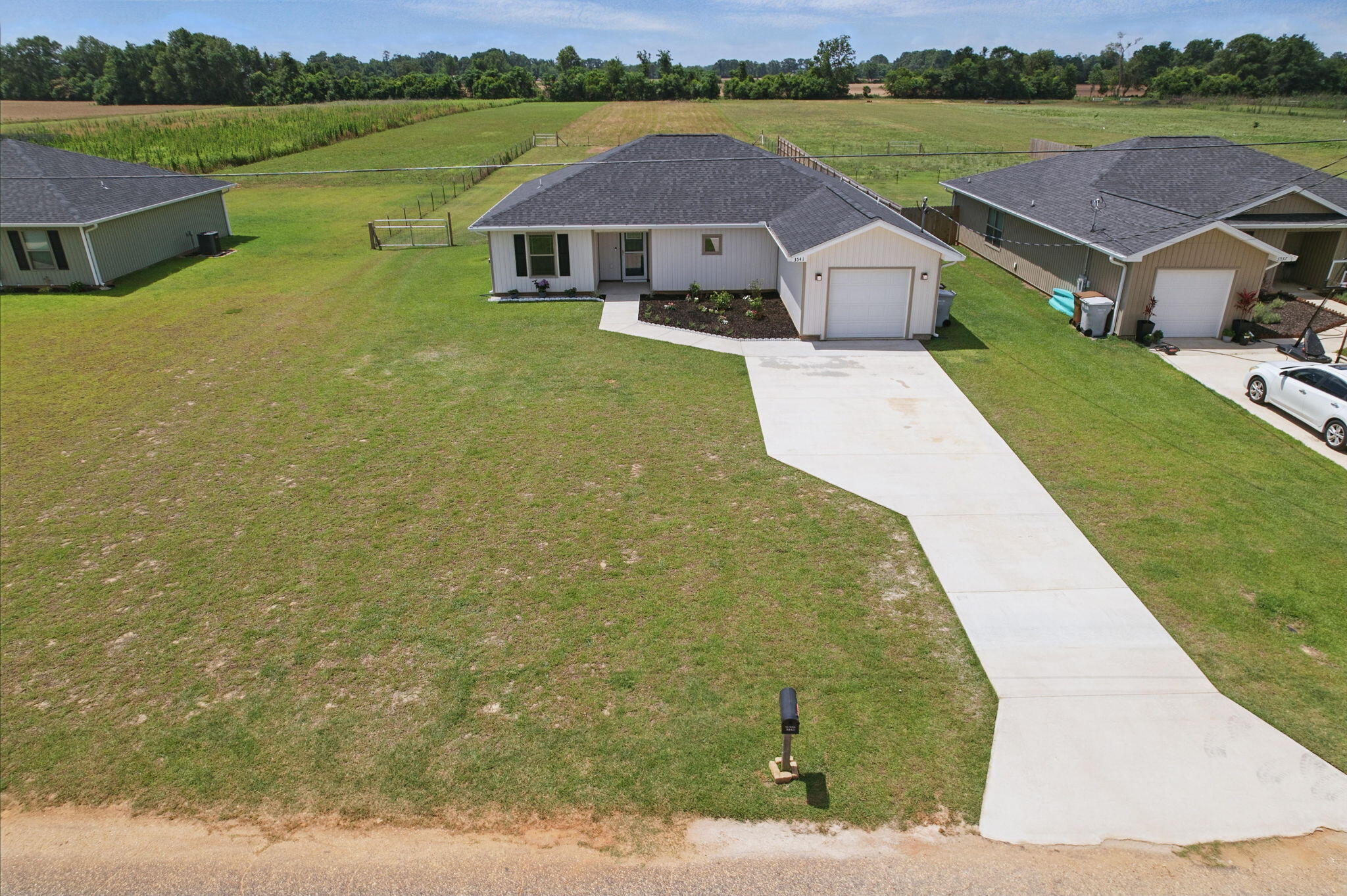 3541 Godwin Road Jay, FL 32565 - Photo 28 of 28 an aerial view of a house with big yard