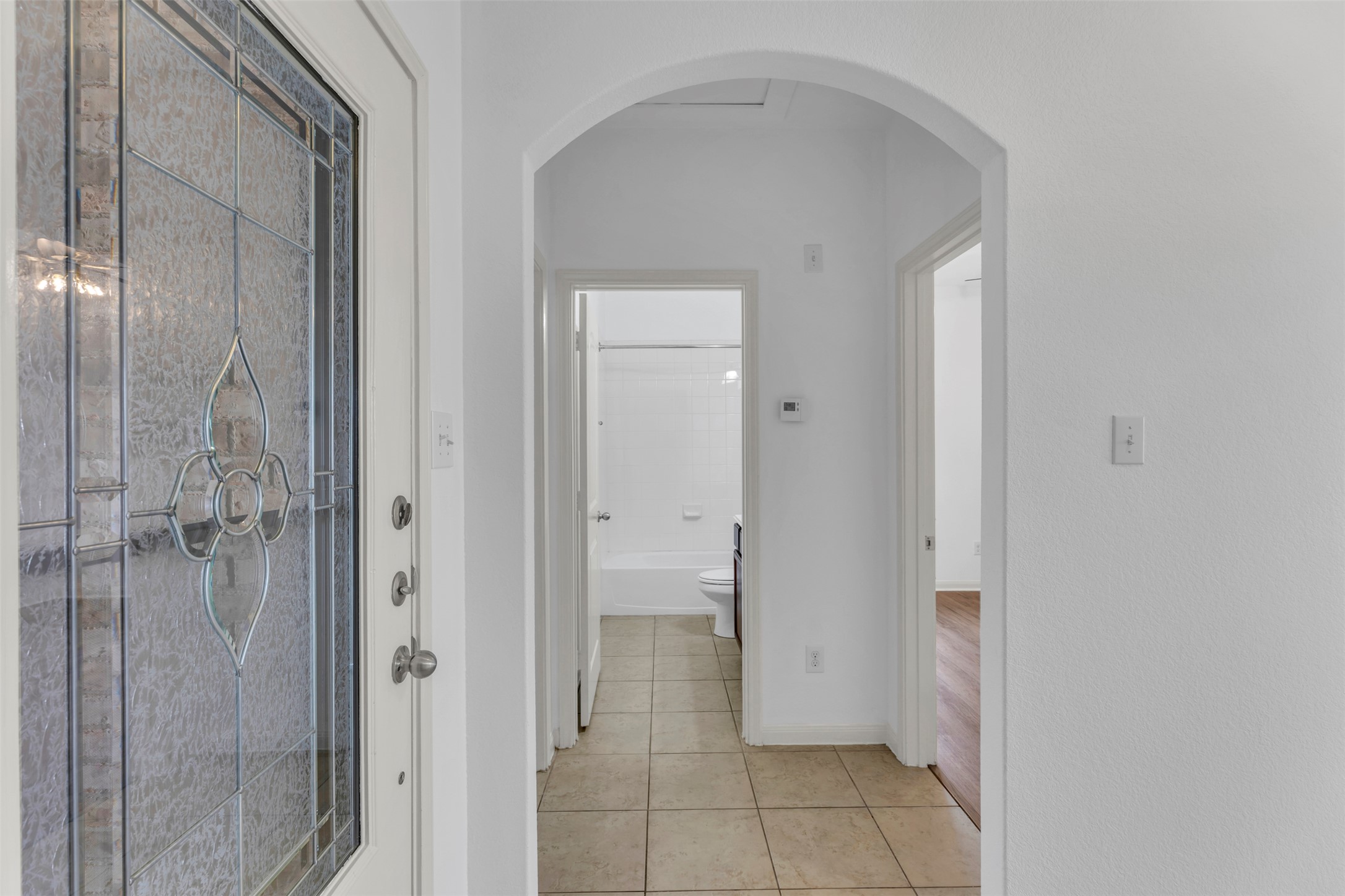 13213 Clara Martin Road Manor, TX 78653 - Photo 18 of 38 Bathroom with toilet and light tile patterned floors
