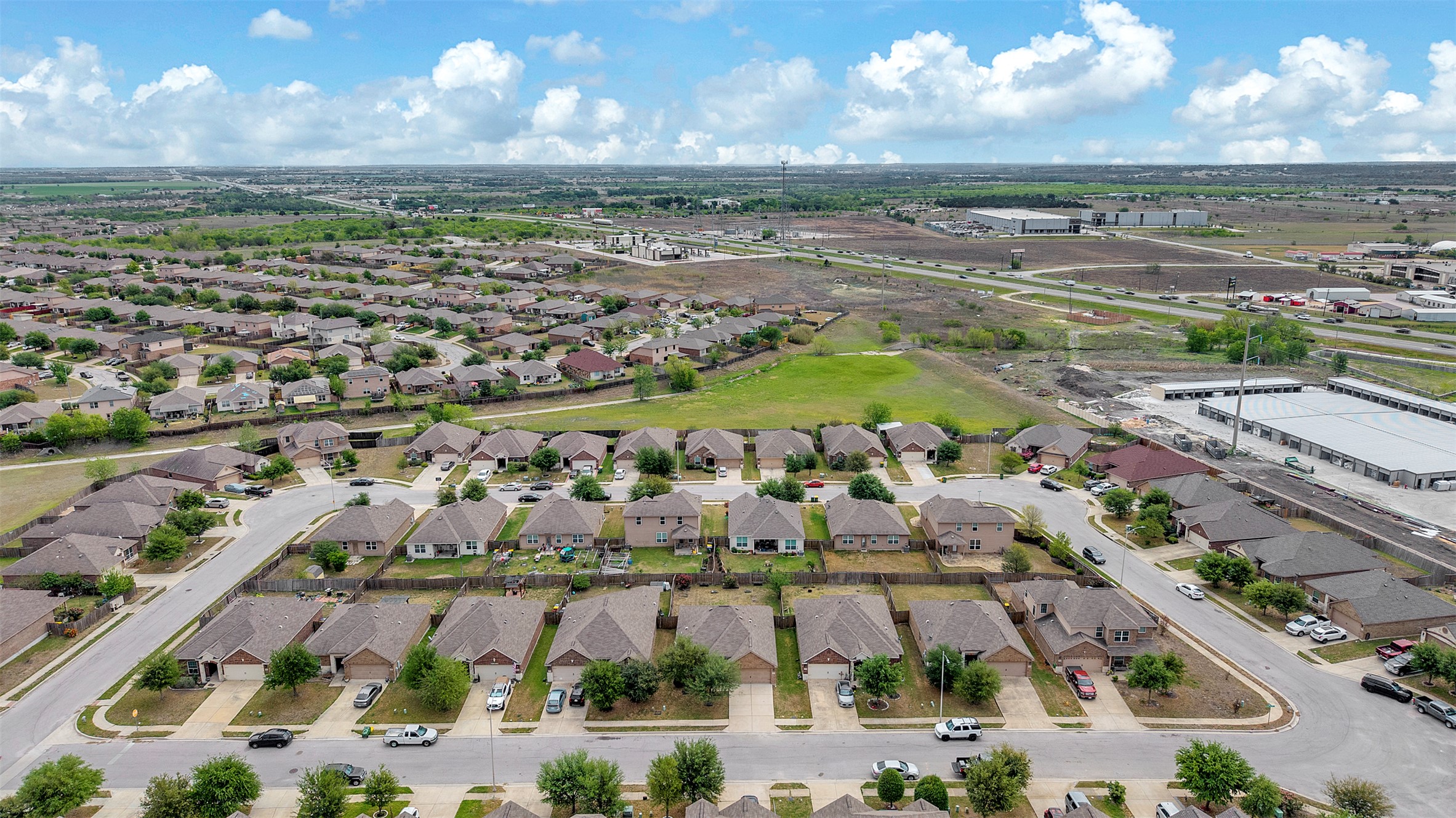13213 Clara Martin Road Manor, TX 78653 - Photo 35 of 38 Aerial perspective of suburban area