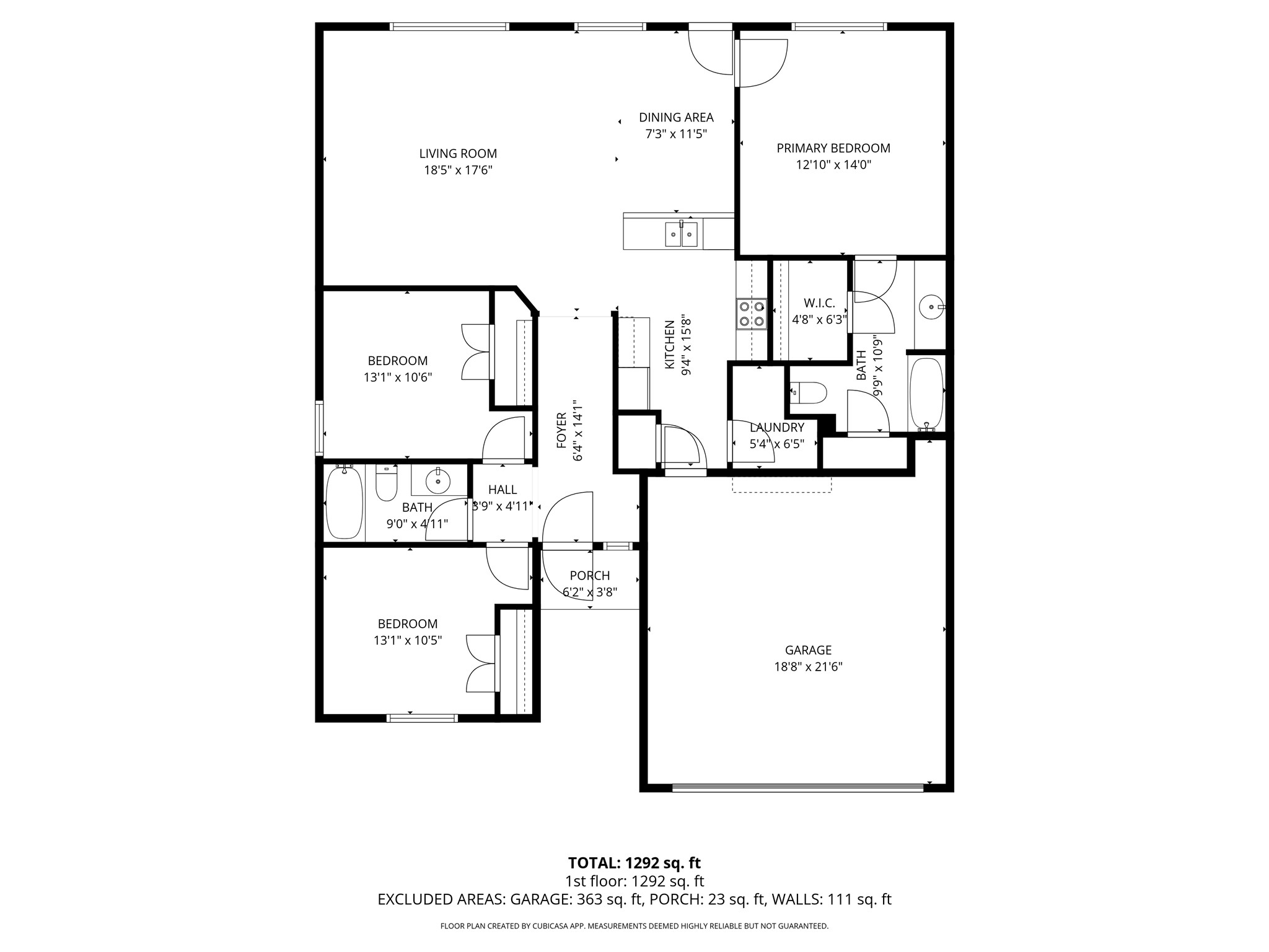 13213 Clara Martin Road Manor, TX 78653 - Photo 38 of 38 View of home floor plan