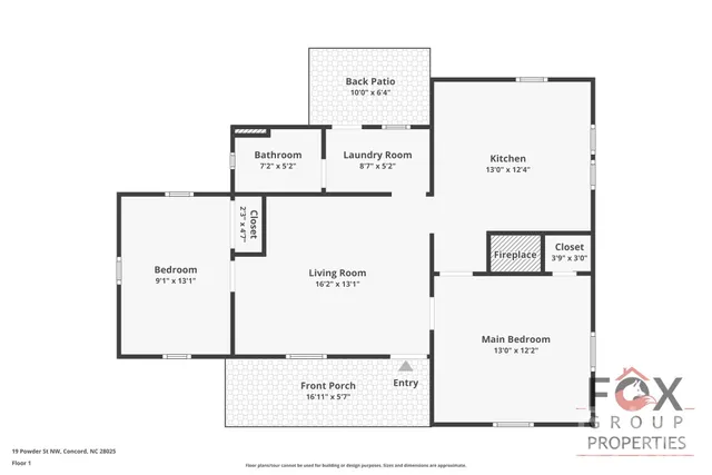 $1,355 | 19 Powder Street Northwest, Concord, NC 28025