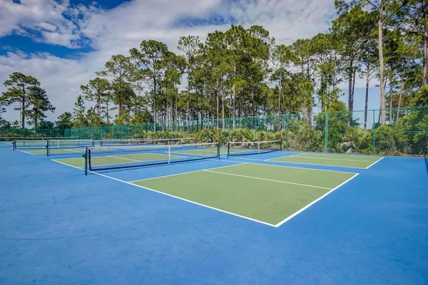 a view of a tennis court