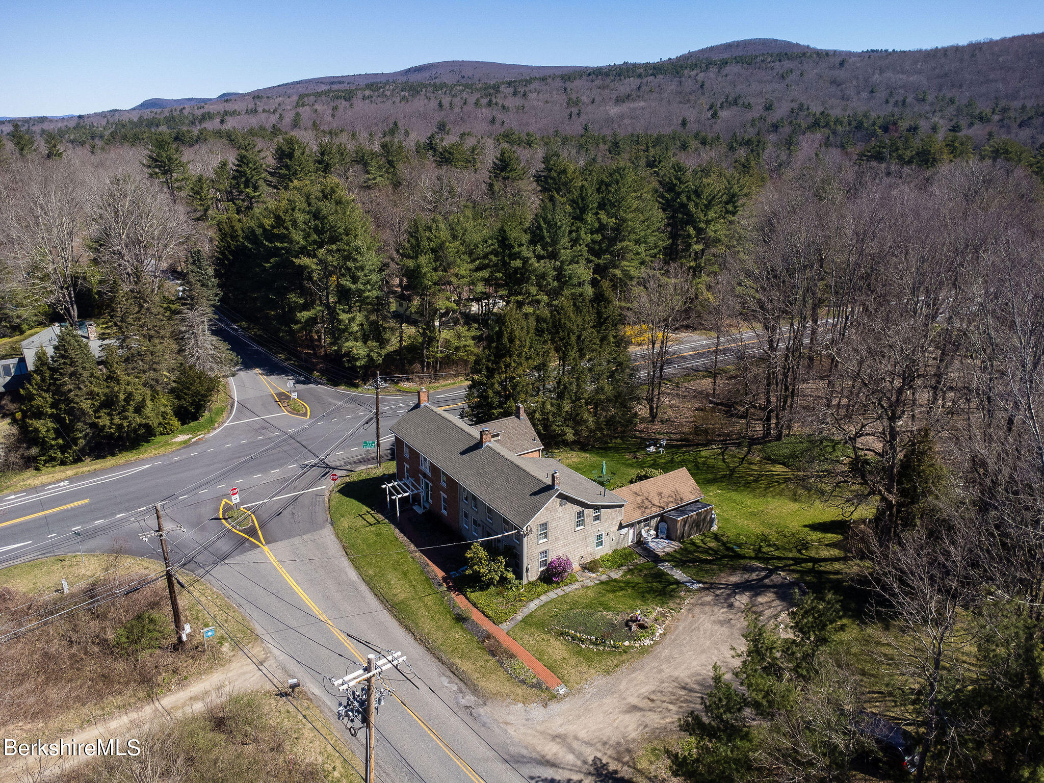 3 Lake Buel Road Great Barrington, MA 01230 - Photo 2 of 55 an aerial view of a house with outdoor space