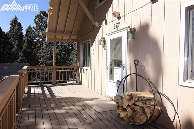 377 Ridge Road Divide, CO 80814 - Photo 2 of 35 Spacious front porch
