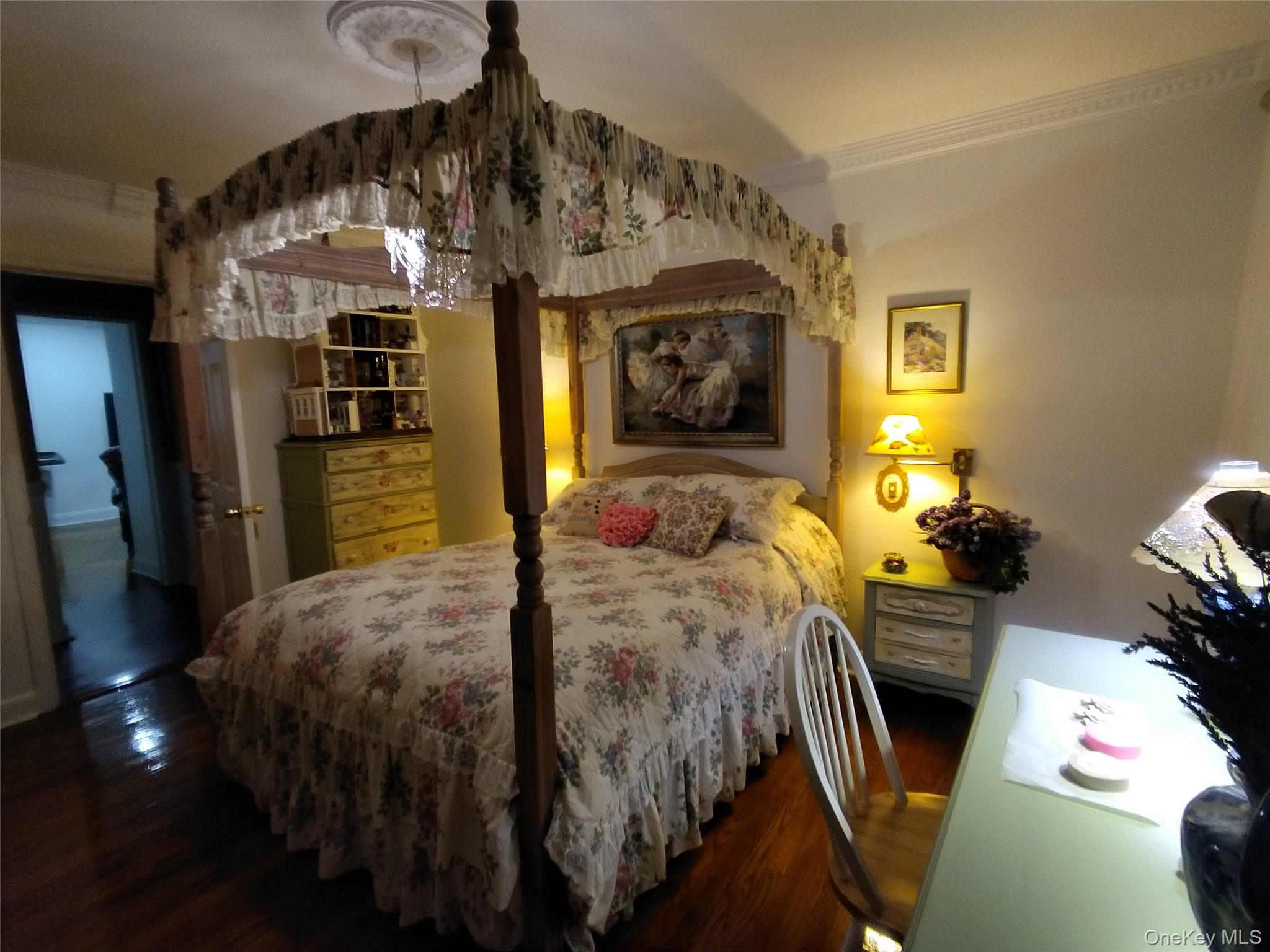 1155 Webster Avenue New Rochelle, NY 10804 - Photo 13 of 35 a bed room with furniture and a flat screen tv